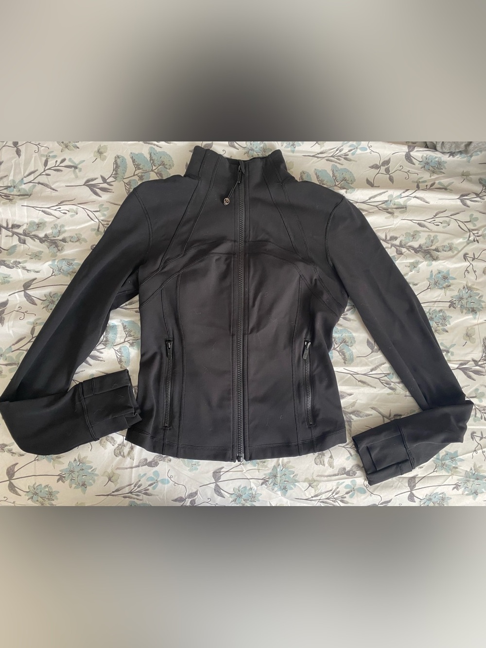 Lululemon define jacket black cropped nulu